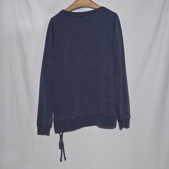 boxercraft - VOLKSWAGEN - Women's Laced Up Side LS Sweatshirt - Blue - Sz M* - Picture 5 of 5